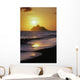 Hawaii, Oahu, Kailua, Lanikai Beach, Sunrise Over Mokulua Island Wall Mural