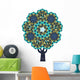 Geometric Mosaic Tree Wall Decal