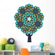 Geometric Mosaic Tree Wall Decal