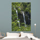 Hawaii, Maui, Hana Coast, Waterfalls Along The Hana Highway Wall Mural