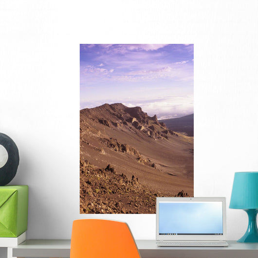 Hawaii, Maui, Western Rim Of Haleakala Crater Wall Mural