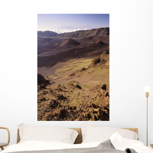Mauna Kea And Mauna Loa In The Distance Wall Mural