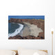 Hawaii, Lanai, Sweetheart Beach Viewed From Above Wall Mural