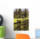 Hawaii, Lanai, Koele Lodge, A Chapel Behind A Wooden Fence Wall Mural