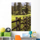 Hawaii, Lanai, Koele Lodge, A Chapel Behind A Wooden Fence Wall Mural