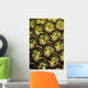 Close-Up Of Pineapple Skin With Beautiful Texture Wall Mural