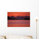 Chilkat Mountains Sunset Over The Water Wall Mural