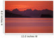 Chilkat Mountains Sunset Over The Water Wall Mural