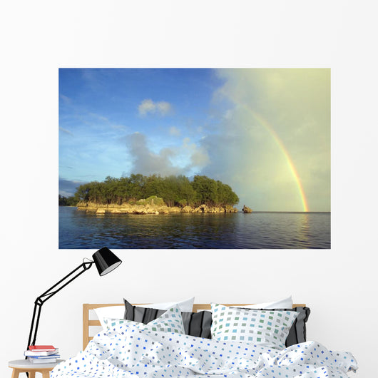 Rainbow Overhead Wall Mural