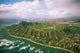 Kahala Homes Foreground And Waikiki Hotels Background Wall Mural