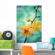 Hawaii, Yellow Dendrobium With Orange Speckles, Orchid Flower On Plant Wall Mural