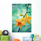 Hawaii, Yellow Dendrobium With Orange Speckles, Orchid Flower On Plant Wall Mural