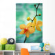 Hawaii, Yellow Dendrobium With Orange Speckles, Orchid Flower On Plant Wall Mural