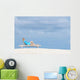 Beautiful Young Woman Relaxing Wall Mural