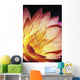 Close-Up Of Pink Water Lily, Center, Dark Background Wall Mural