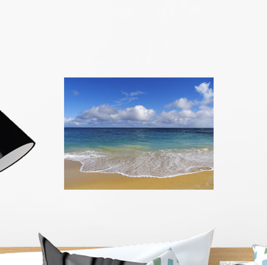 Hawaii, Maui, North Shore, Beautiful Day On Baldwin Beach Wall Mural