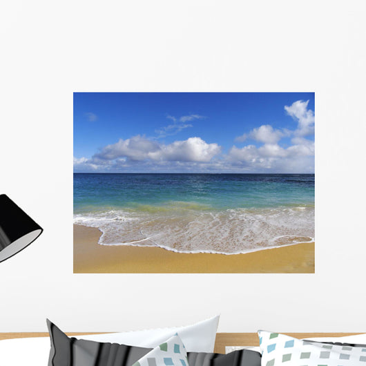 Hawaii, Maui, North Shore, Beautiful Day On Baldwin Beach Wall Mural