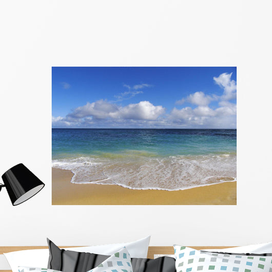 Hawaii, Maui, North Shore, Beautiful Day On Baldwin Beach Wall Mural