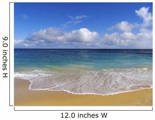 Hawaii, Maui, North Shore, Beautiful Day On Baldwin Beach Wall Mural