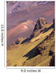 Hawaii, Maui, Haleakala Crater, Haleakala National Park Wall Mural