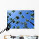 Hawaii, Molokai, Kapuaiwa Coconut Grove, Blue Skies Wall Mural