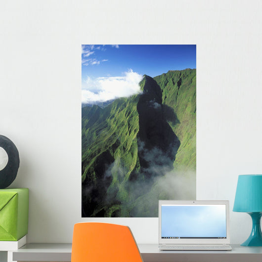 And Deep Ridge Shadows Wall Mural