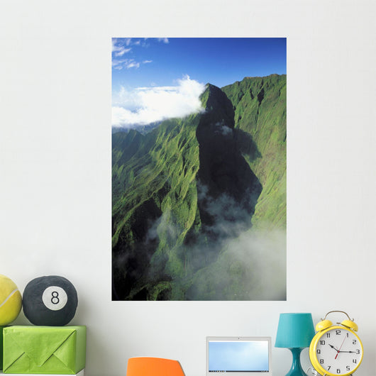And Deep Ridge Shadows Wall Mural