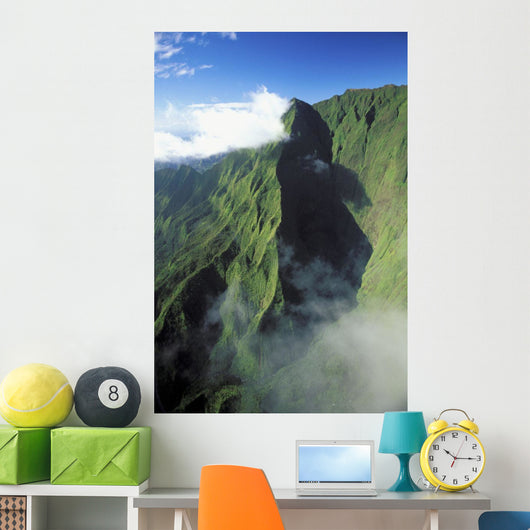 And Deep Ridge Shadows Wall Mural