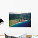 Hawaii, Kauai, Kalalau Valley, Na Pali Coast, Secluded Beaches Wall Mural