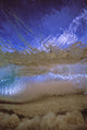 Hawaii, Abstract Underwater View Of Breaking Wave Wall Mural