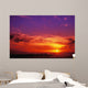 Hawaii, Oahu, North Shore, Sunset Wall Mural