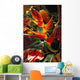 Bouquet With Heliconia And Ginger Wall Mural