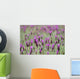 Field Of Purple Flowers Wall Mural