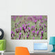 Field Of Purple Flowers Wall Mural