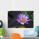 Close-Up Of Purple Lily Wall Mural