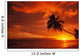 Hawaii, Maui, A Beautiful Sunset At Olowalu Wall Mural