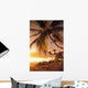 Hawaii, Maui, Kihei, Sunset At Kamaole One Wall Mural