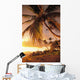 Hawaii, Maui, Kihei, Sunset At Kamaole One Wall Mural