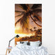 Hawaii, Maui, Kihei, Sunset At Kamaole One Wall Mural