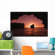 Hawaii, Lanai, Pu'u Pehe, Sweetheart Rock Sunrise Wall Mural