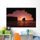 Hawaii, Lanai, Pu'u Pehe, Sweetheart Rock Sunrise Wall Mural