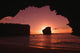 Hawaii, Lanai, Pu'u Pehe, Sweetheart Rock Sunrise Wall Mural