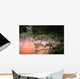 Japan, Beppu Kyushu, Mist From Chinoike Jigoku Red Volcanic Pool Wall Mural