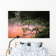 Japan, Beppu Kyushu, Mist From Chinoike Jigoku Red Volcanic Pool Wall Mural