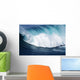 Hawaii, Maui, Yuri Farrant Surfs Huge Wave At Jaws, Aka Peahi Wall Mural