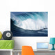 Hawaii, Maui, Yuri Farrant Surfs Huge Wave At Jaws, Aka Peahi Wall Mural