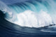 Hawaii, Maui, Yuri Farrant Surfs Huge Wave At Jaws, Aka Peahi Wall Mural