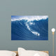 Hawaii, Maui, Yuri Farrant Surfs Huge Wave At Jaws, Aka Peahi Wall Mural