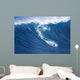 Hawaii, Maui, Yuri Farrant Surfs Huge Wave At Jaws, Aka Peahi Wall Mural