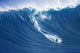 Hawaii, Maui, Yuri Farrant Surfs Huge Wave At Jaws, Aka Peahi Wall Mural
